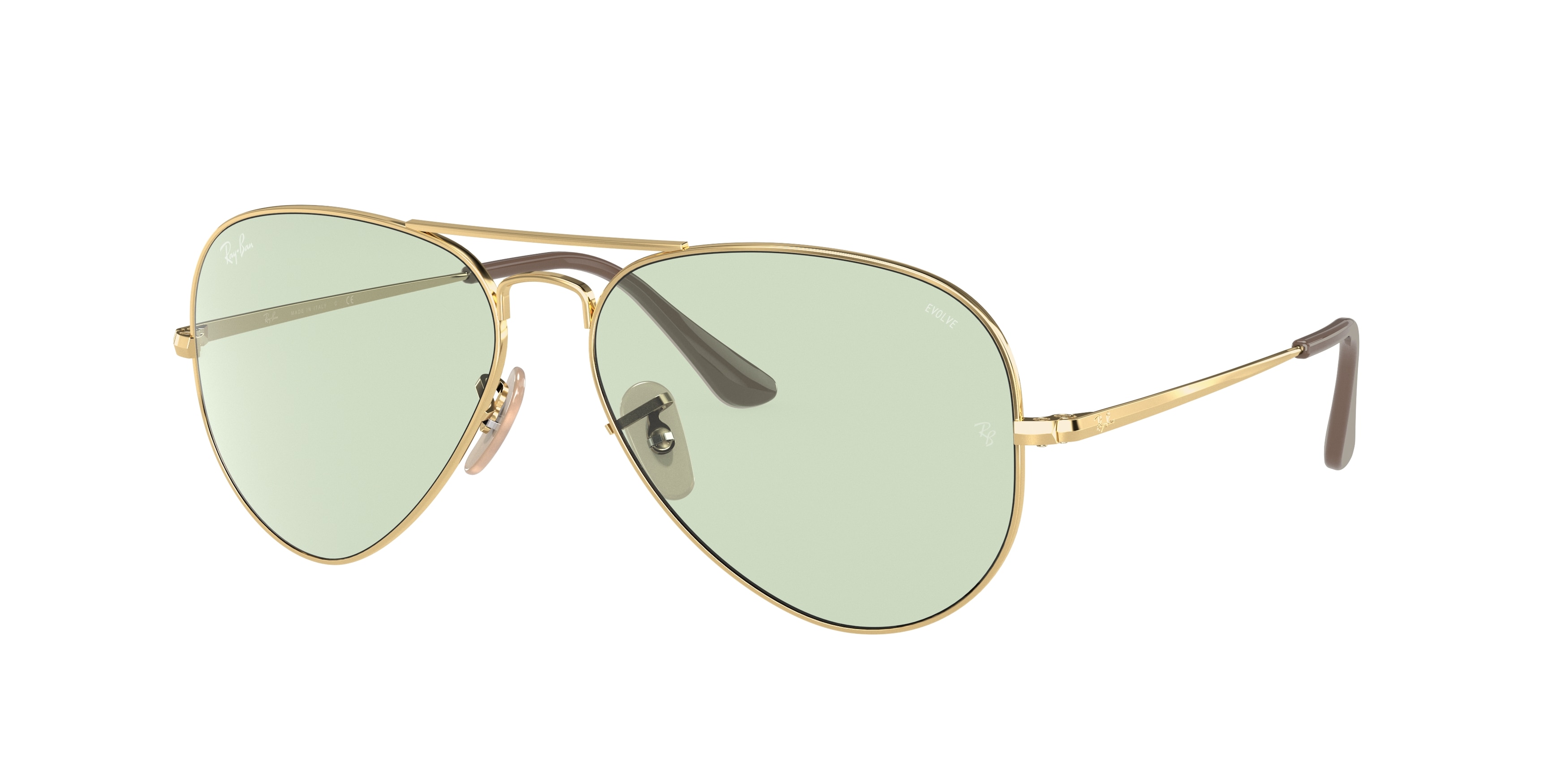 Ray Ban RB3689 001/T1 Aviator Metal Ii 